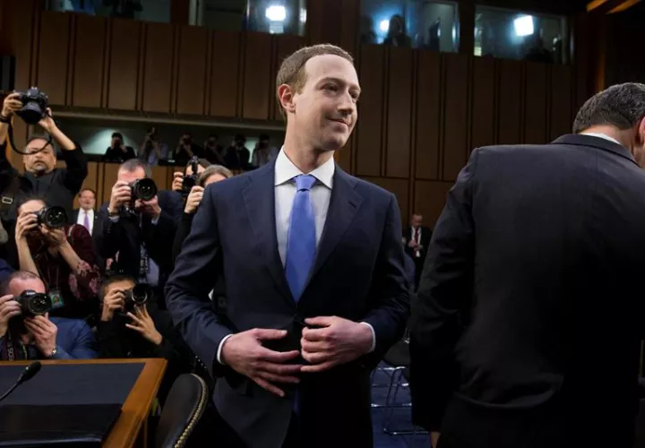  Mark Zuckerberg  ante el Congreso en EE.UU. Foto/EFE